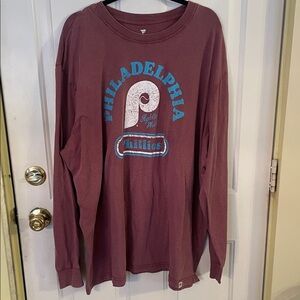 Fanatics Maroon Crew Neck Shirt